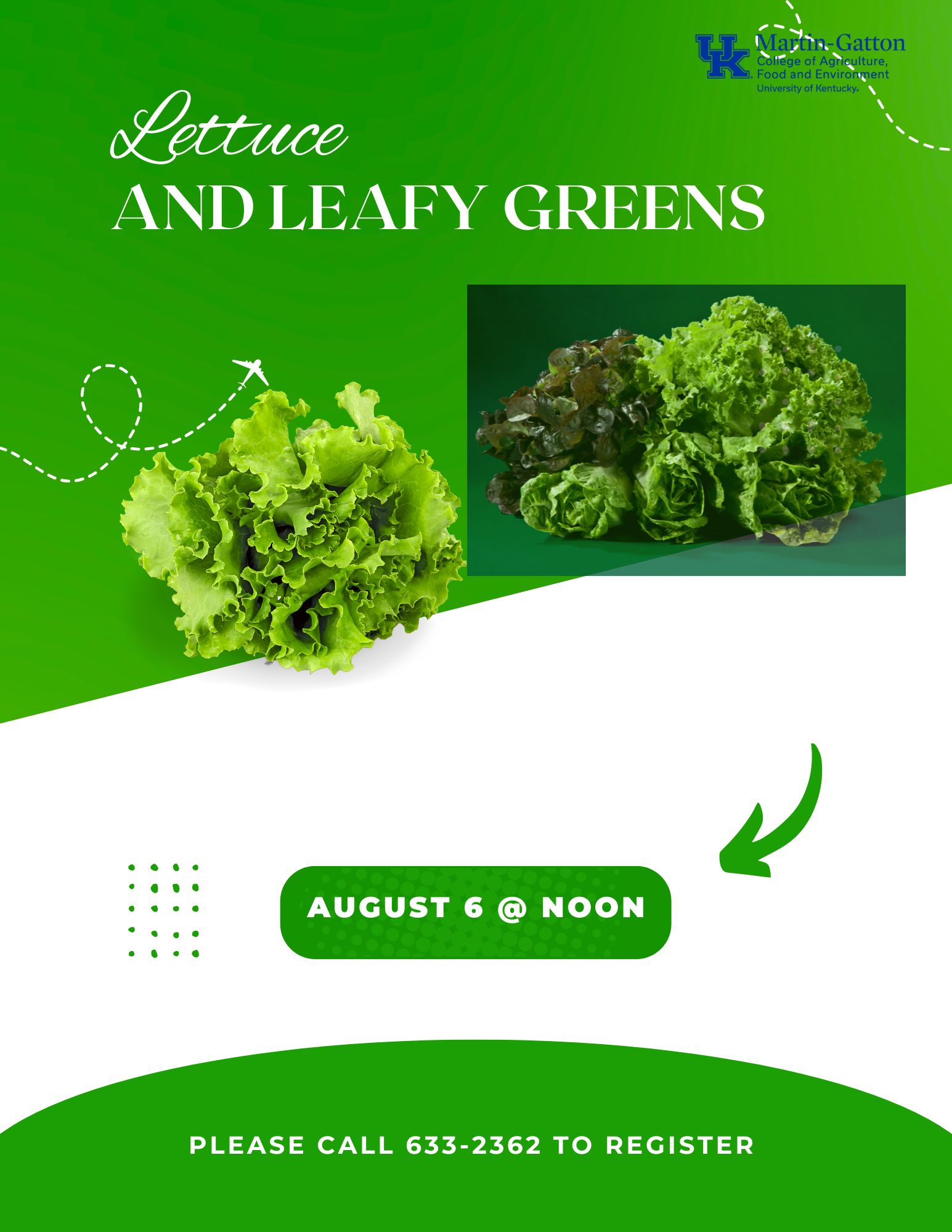 Lettuce and Leafy Greens Workshop