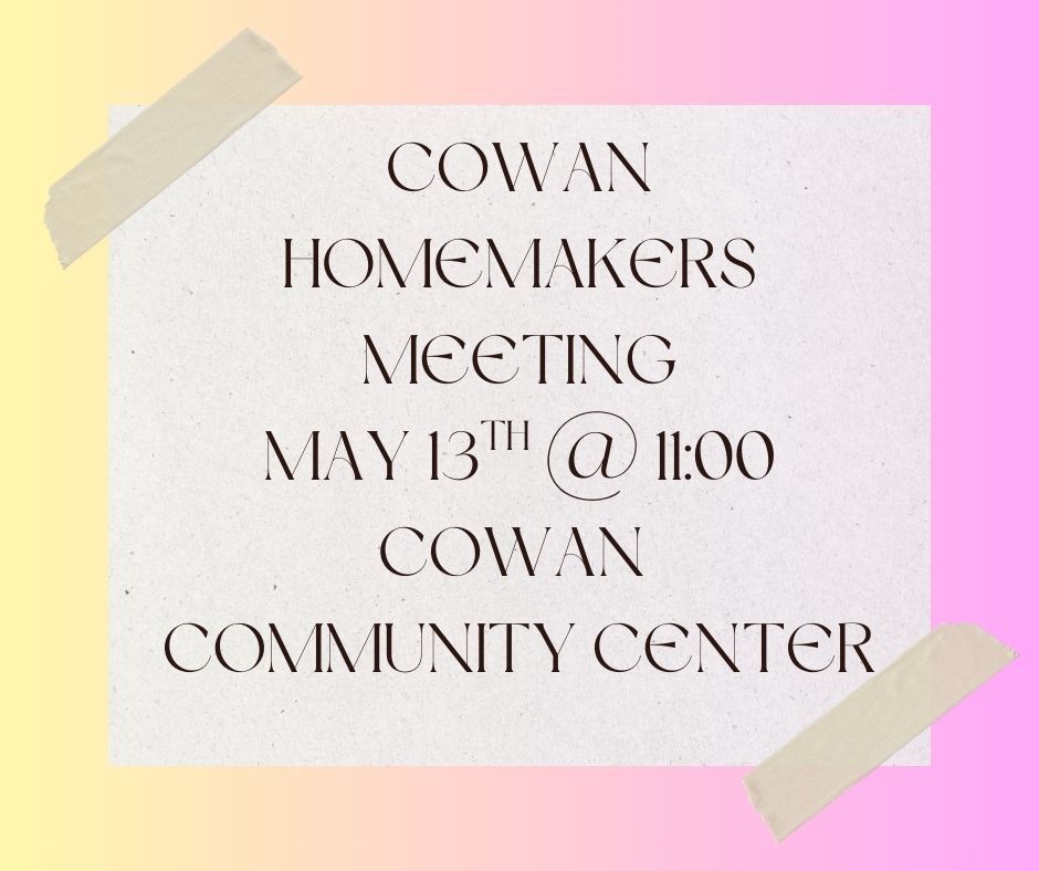 Cowan Homemakers