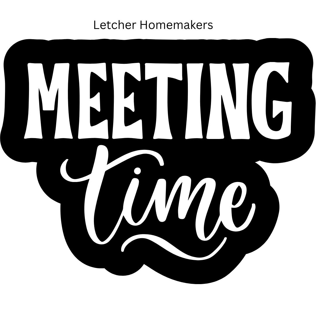 Letcher Homemakers Meeting