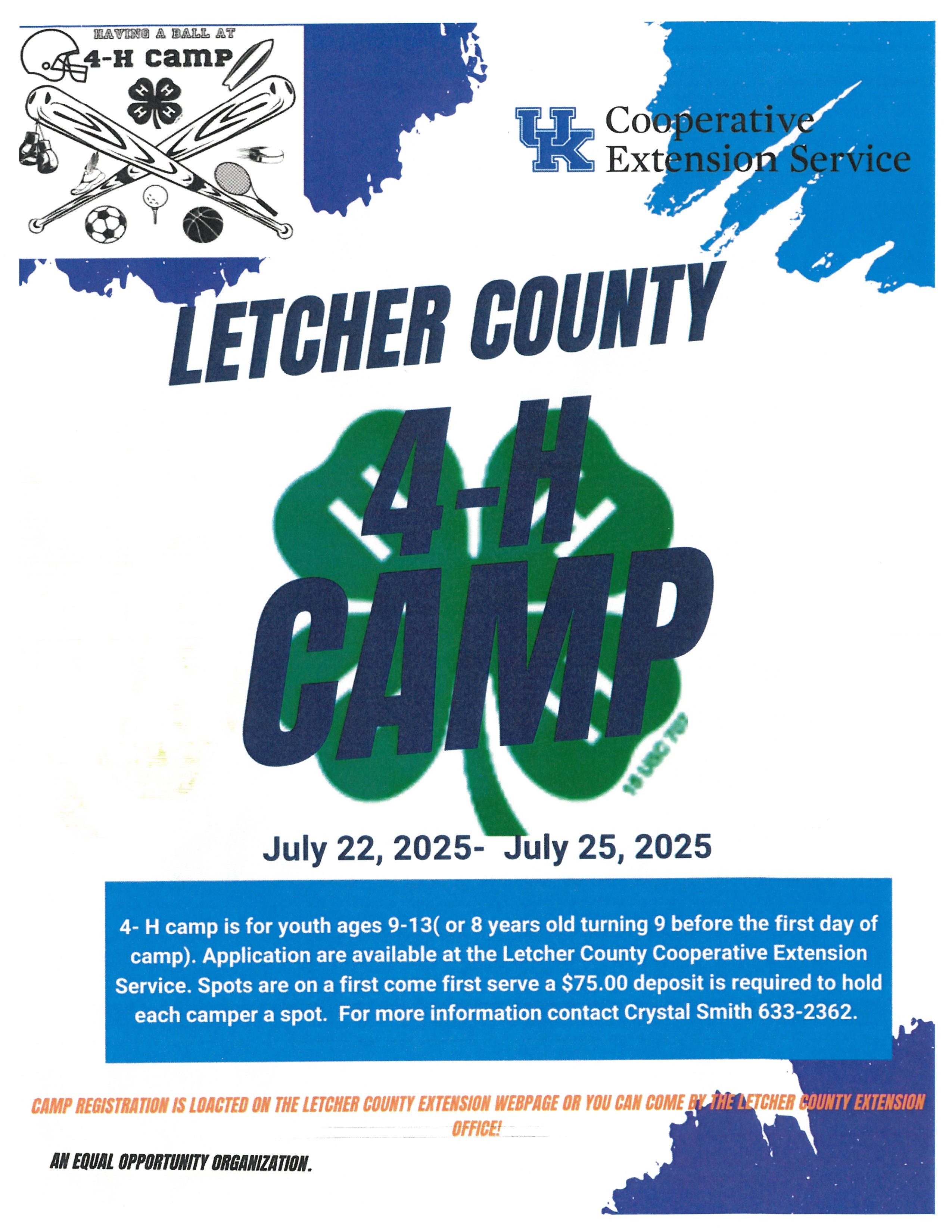 4-H Summer Camp