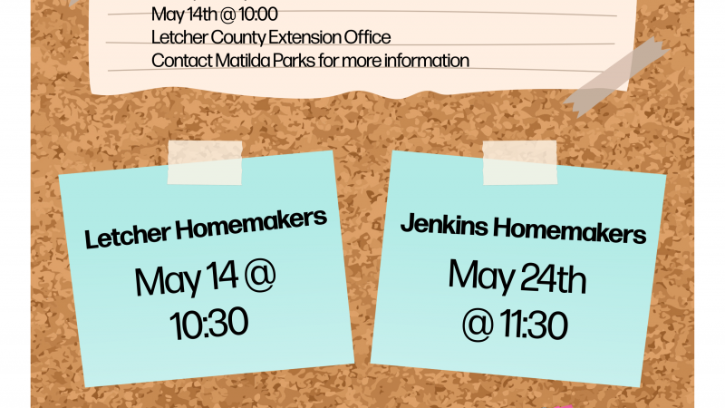 Homemakers Monthly Meeting